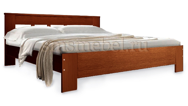 Двуспальная кровать Волхова 5 орех Артемида